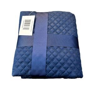 Ralph Lauren Navy Journeys End Collection Euro Pillow Sham 30 x 30 NWT MSRP $215